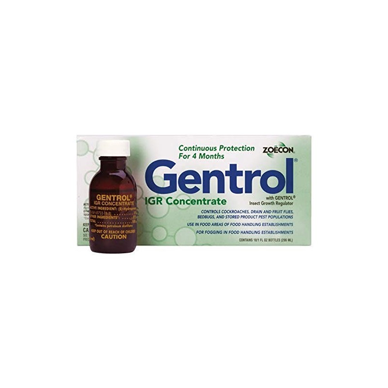 Zoecon 37860A Gentrol IGR Concentrate 1oz (10) Insect Growth Regulator