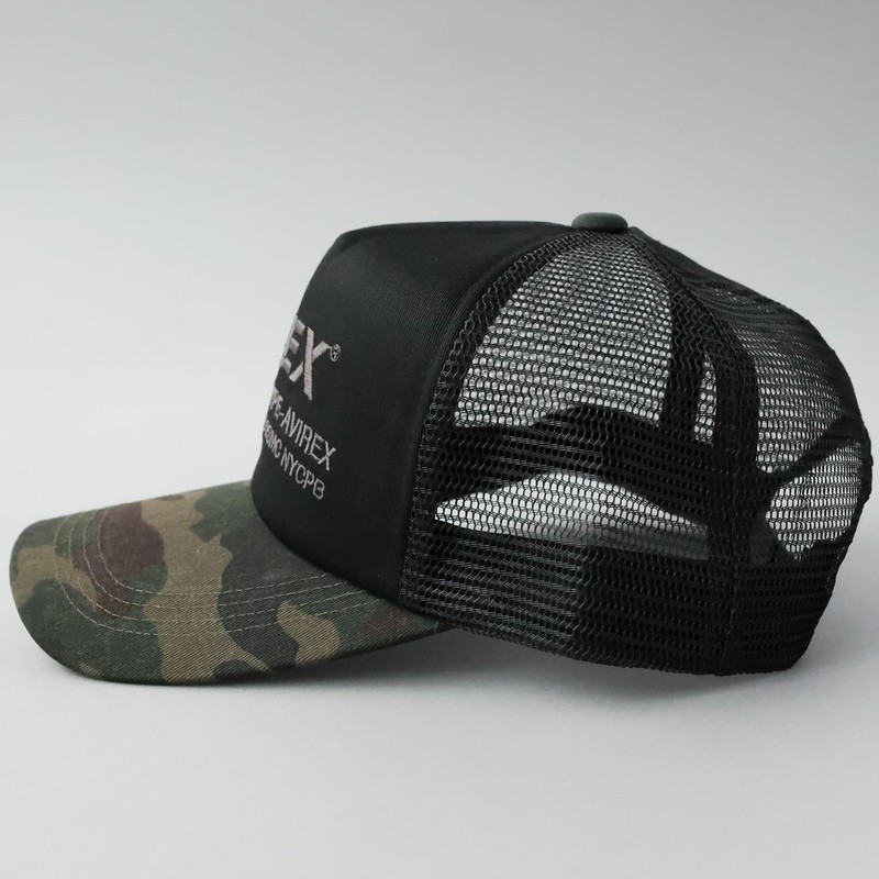 Avirex 2-Size Available Standard Military Mesh Cap, XL/LL, Large Size,