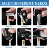 6 in 1 Pool Cue Tip Shaper, Professional Pool Cue