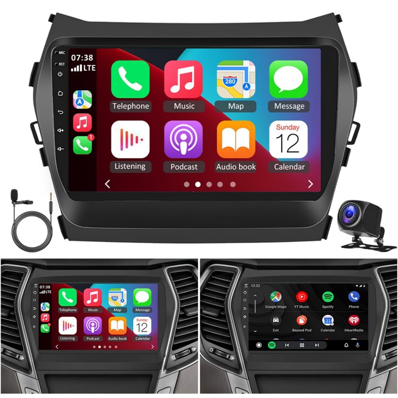 9" Car Radio for Hyundai Santa Fe IX45 2013 2014