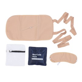 Castor Oil Pack Wrap Kit Reusable Adjustable Organic Cotton Castor Oil Body Compress Pack