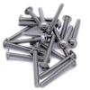 M3 (3mm x 22mm) Flanged Hex Socket Button Machine Screw