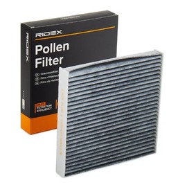 RIDEX Cabin Air Filter 424I0190 226 mm 235 mm 30 mm