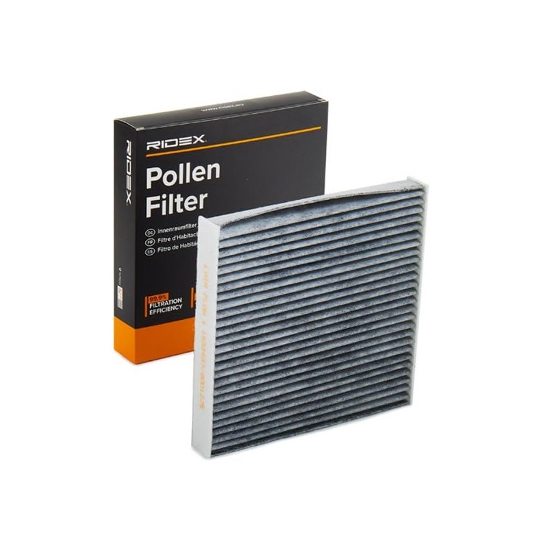 RIDEX Cabin Air Filter 424I0190 226 mm 235 mm 30