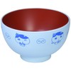 Oshiritantei 804519 Lacquer Soup Bowl, M, Blue