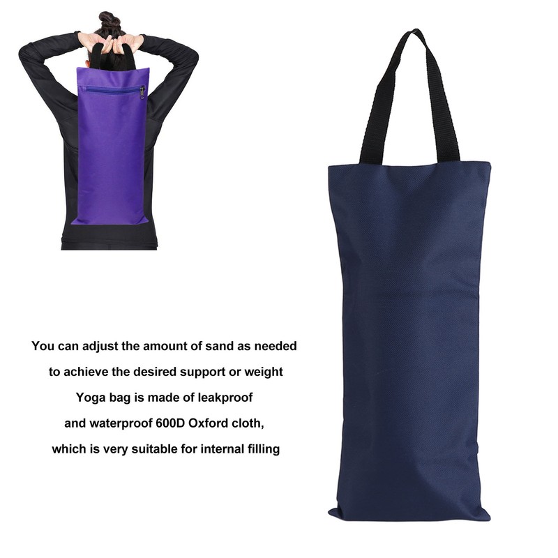 Unfilled Yoga Sand Bag Yoga Fitness Workout Empty Sandbag Dance