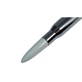 VMS Racing Chrome Bullet Antenna with White Tip for Ford Trucks All Years and Models