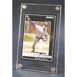 Display Box of 25 Pro-Mold PC-9 Non-Recessed 4-Screw Trading Card Holders PC9