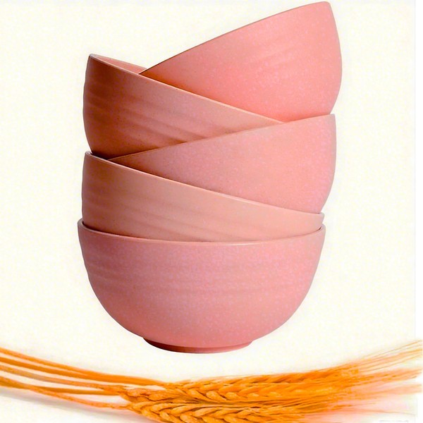 ZQtyf Unbreakable Cereal Bowl, 5.9 inch Set of 5 Reusable