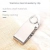 2Pcs Stainless Steel Strawberry Huller Stem Remover Kitchen Accessories,Potatoes Pineapples