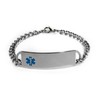 Tree NUT Allergy Medical ID Alert Bracelet with Embossed Emblem