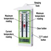 Digital Max Min Greenhouse Thermometer Room Temperature - Classic Max