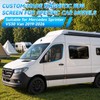 Federedevo Indoor Magnetic Window Bug Screen Compatible with Mercedes Sprinter