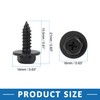 A ABSOPRO Hex Head Screw with Washer for Car Metal