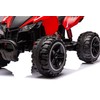 12V Kids Ride on ATV,Oversized Anti-Skid Wheels,Portable Handle,LED Headlights,Horn,Music,3 MPH