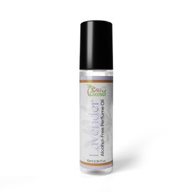 Cali Coconut Lavender Essential Oil Roll-On | Aromatherapy | Alcohol-Free | Travel Size | Perfume Alternative | 10ml (10ml, Lavender)