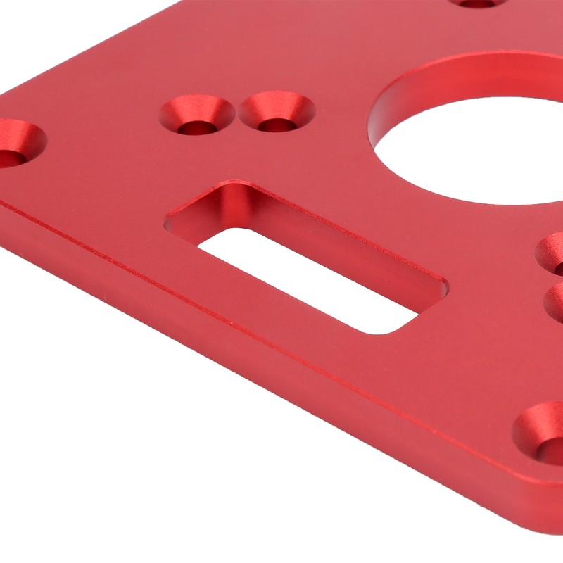Trimming Flip Board Aluminum Alloy Router Table Plate Universal Woodworking