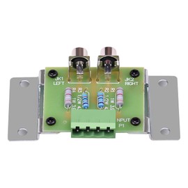 Ciuouient 9500-200891 Speaker Level to Line Level Adapter fit for Sending Amplified outputs from Multi Room Audio Systems to More Powerful amplifiers(not Include The 4-pin 5.08mm Terminal Block)