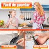Utensilios de Cocina de Silicona, 12 Piezas Juego de Cucharas