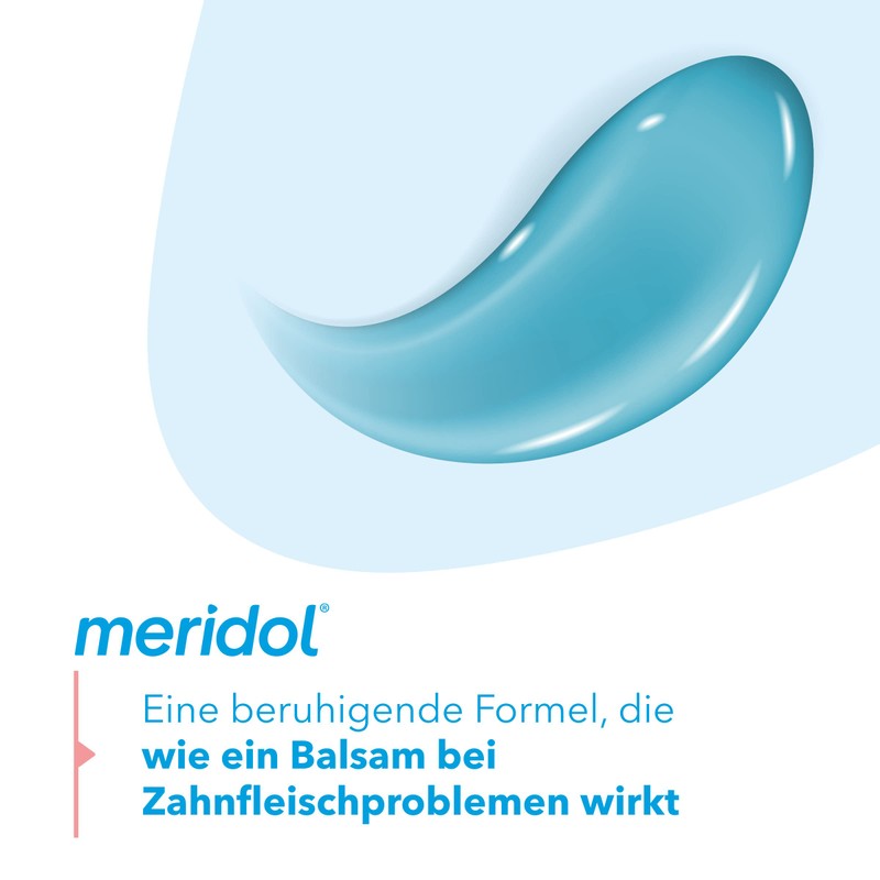 meridol Toothpaste Gentle White 75 ml - Antibacterial Effect, Toothpaste