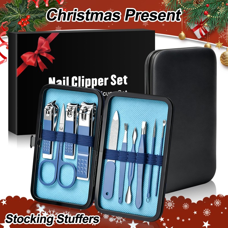 Stocking Stuffers for Men Nail Clippers Set Grooming Nail Kit