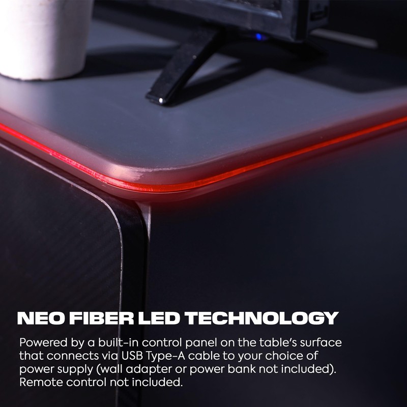 X Rocker Carbon Tek Gaming TV Stand with Neo Motion