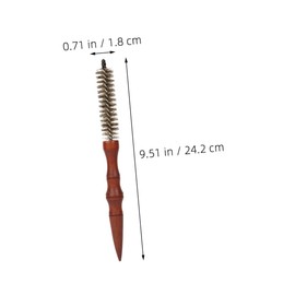 Outanaya High-Temperature Resistant Small Roller Brush for Professional Styling Curling Comb for Short Hair Suitable for Men and Women for Blow Drying and Creating Curls