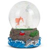 Elanze Designs Cape Cod Lighthouse Cottage 100MM Music Water Globe