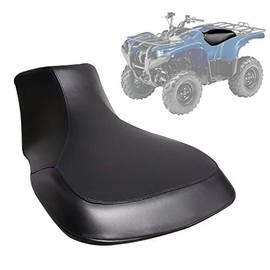 G-PLUS Leather Seat Cover, Compatible with Yamaha Grizzly 600 1998-2001 Motorcycle ATV Seatcover Seat Protector Replacement (Black)