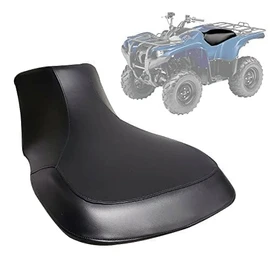 G-PLUS Leather Seat Cover, Compatible with Yamaha Grizzly 600 1998-2001 Motorcycle ATV Seatcover Seat Protector Replacement (Black)