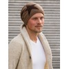 Womens Star Slouch Winter Beanie MU118, Farbe:beige;Mode Größe:One Size