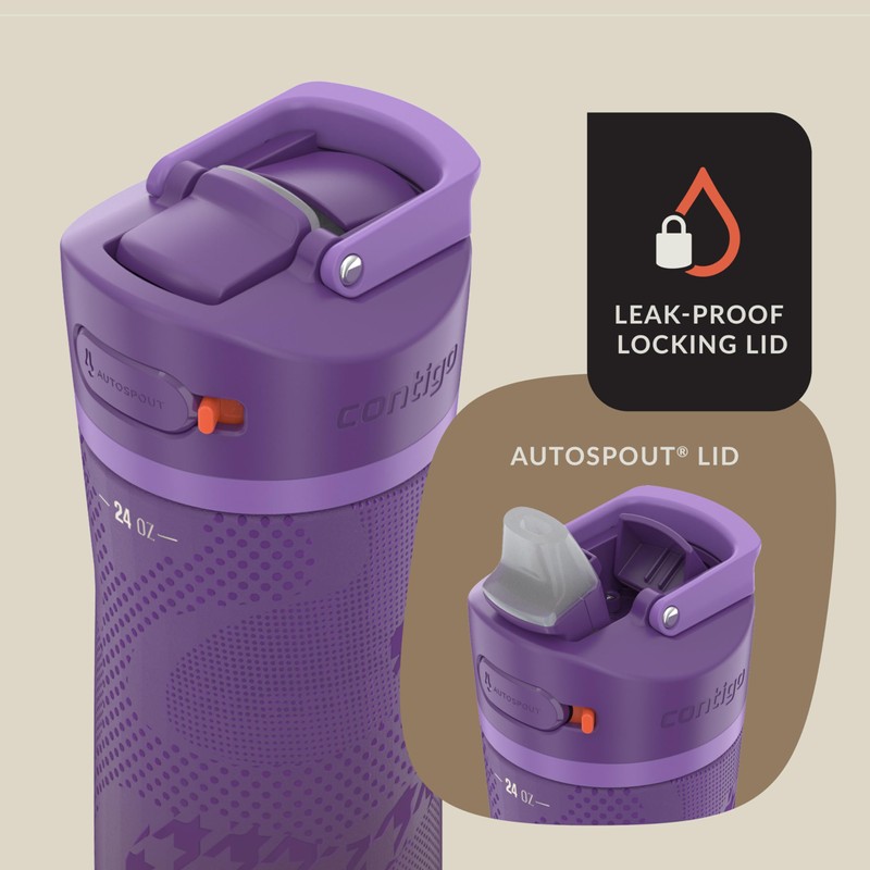 Contigo x Ally Love Ashland Chill 2.0, Stainless Steel, Spill