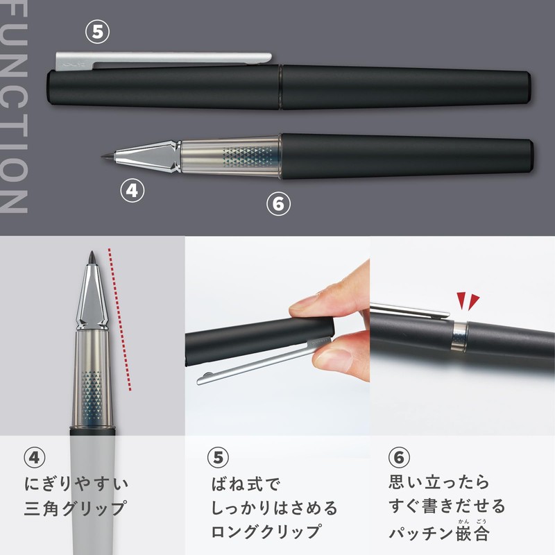 Kokuyo WP Series Pen (Finewriter WP-F100, Black)