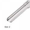 sourcing map Key Blank, 35mm Length 2 Slot Brass New