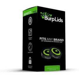 BurpLids® 4 Pack Curing Kit - Includes 4 Lids & Extraction Pump