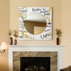 Empire Art Direct Ugly Never Rectangular Beveled Mirror on Free