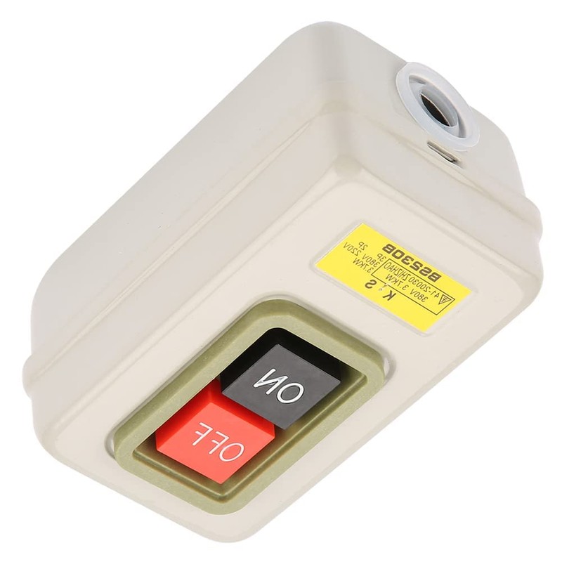 BS230B 3 Phase Push Button Switch 3.7 KW 10 A