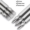 Saipor 10pcs PH2/SL6 Double Ended Screwdriver Bit, #2 Phillips/No. 6