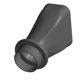 Polaris Snowmobile Airbox Intake Tube, Genuine OEM Part 5438989, Qty 1