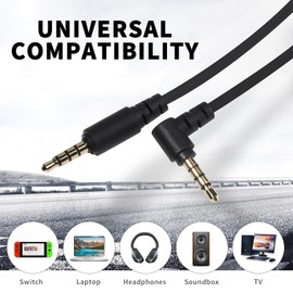 HNYYZL 3.5mm Audio Cable for Razer BlackShark V2 Pro Wireless Headset/Barracuda X/Razer Nari Ultimate Wireless 7.1 Surround Sound Gaming Headset