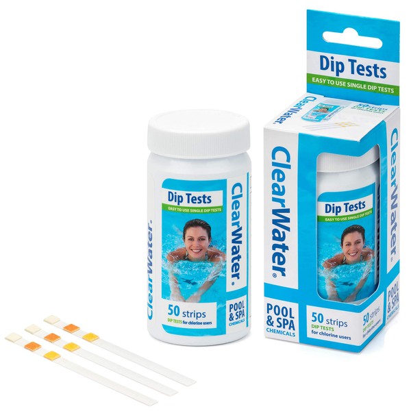 Clear water Hot Tub, Pool and Spa Test Strips x