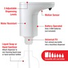 First Safety Touchless Pump for Liquid Hand Soap and Hand