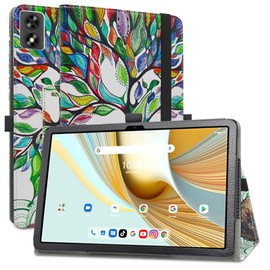 MAMA MOUTH Compatible with UMIDIGI G3 Case,Slim Folio Folding Stand PU Leather Cover for UMIDIGI G3 Tab/UMIDIGI G2 Tab/UMIDIGI G1 / foxxd c10 / UMIDIGI G3 Tab Ultra 10.1 Inch Tablet,Love Tree