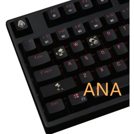 Overwatch Backlit Hero Keycap Set Gaming Keyset Key Cap for Cherry MX Mechanical Keyboard DVA Mercy Ana (Ana)