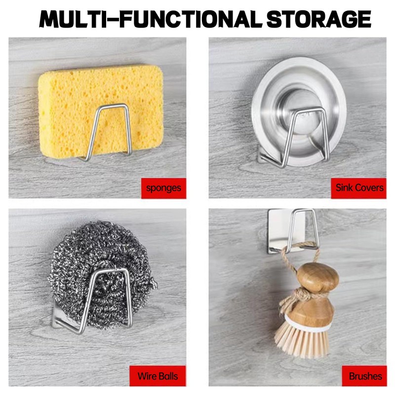 Sponge Holder for Kitchen Sink Suction,sponge caddy in Sink Sponge