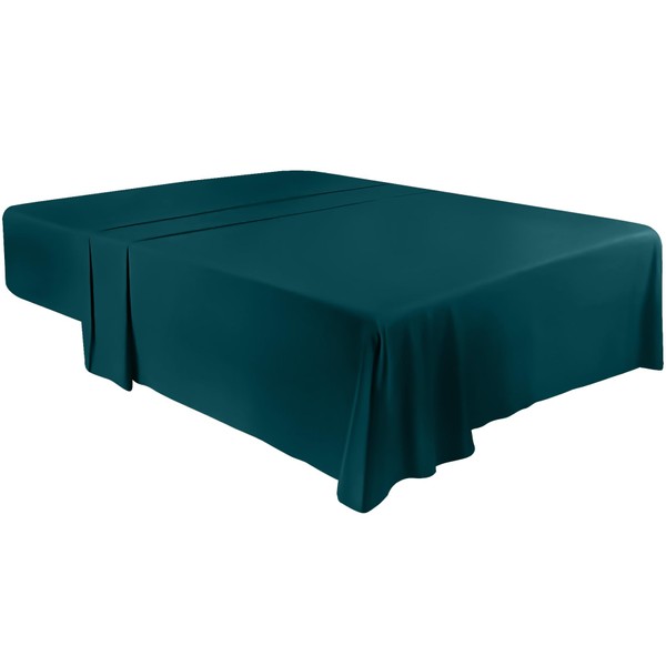 Utopia Bedding - Flat Sheet Double - Easy Care Soft