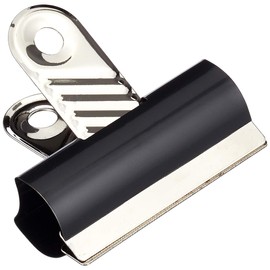 5 Star Office Grip Clips Metal Width 60mm Black [Pack 10]