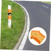 VILLFUL Driveway Safety 2 Pack Reflective Road Markers Plastic Spikes