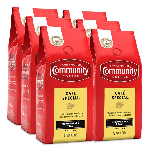 Community Coffee Café Special Blend 72 Ounces, Medium Dark Roast