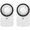 HBN Plug Timer Socket UK,Programmable Segment Plug Timer, for Home